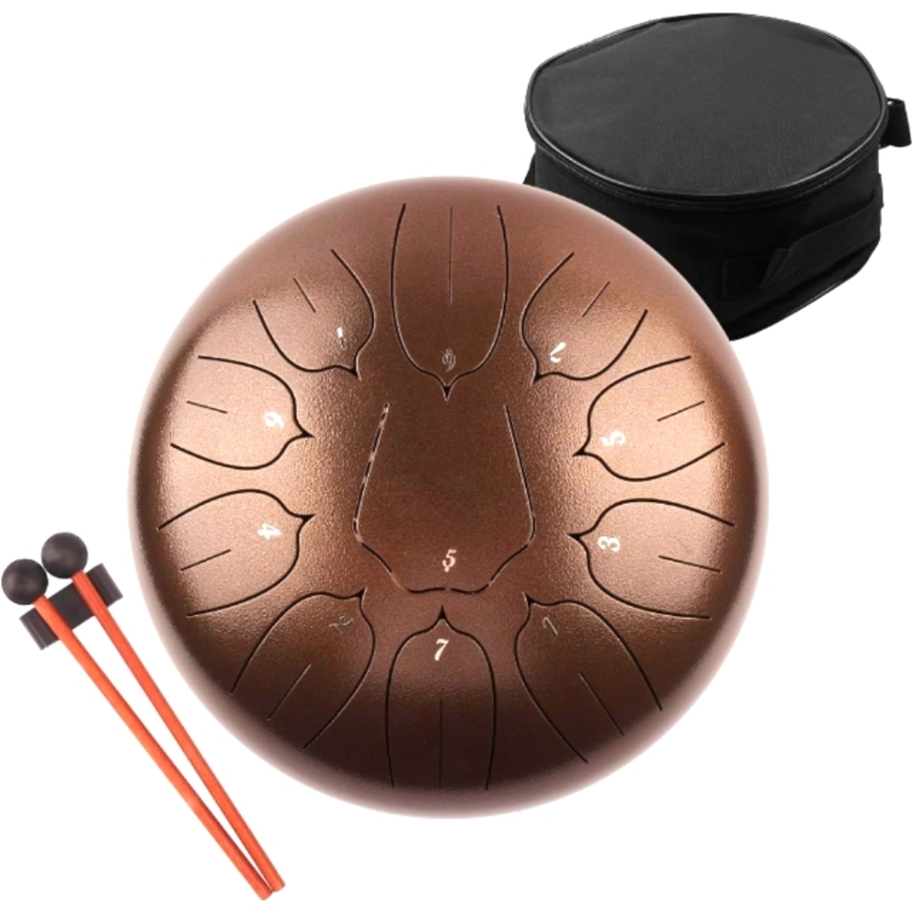 Steel tongue drum